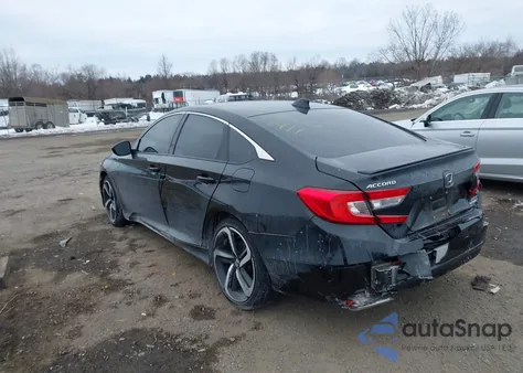 2021 Honda Accord Sport 2.0T z USA, uszkodzony, nr VIN 1HGCV2F30MA028698